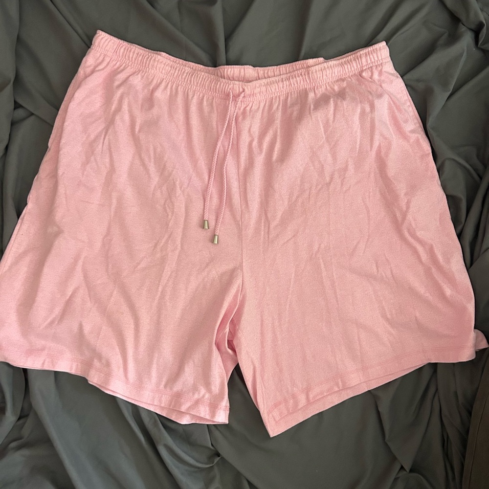 Bechamel II Women's Pink Athletic Drawstring Shorts
